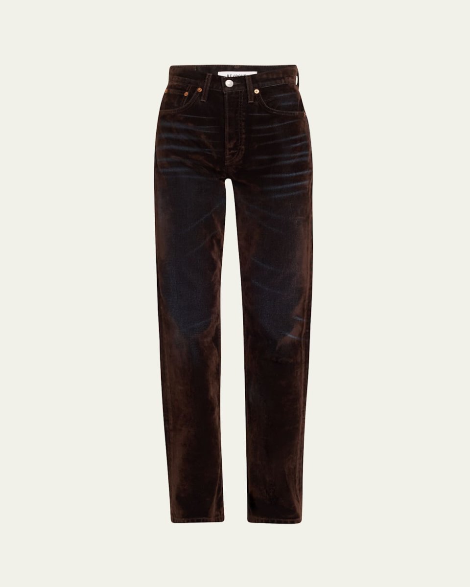 90s High-Rise Loose Jeans